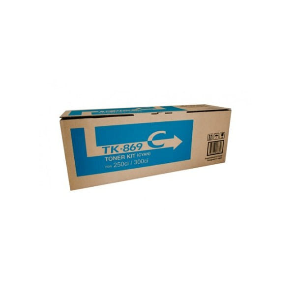 Kyocera TK869C Cyan Toner Cartridge