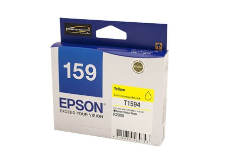 Epson 159 UltraChrome Hi-Gloss2-Yellow Ink Cart
