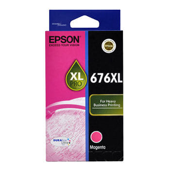 Epson 676XL Magenta Ink Cartridge WF-4530, 4540