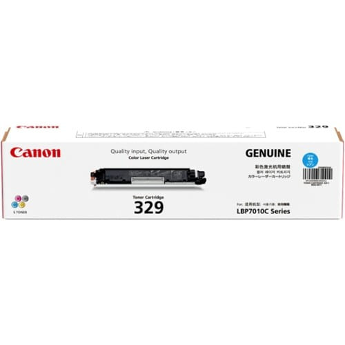 Canon 329 C Toner Cartridge Original Cyan