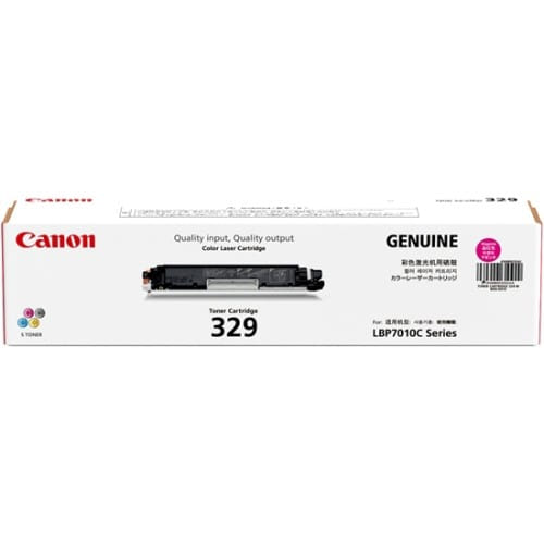 Canon 329m Toner Cartridge Original Magenta