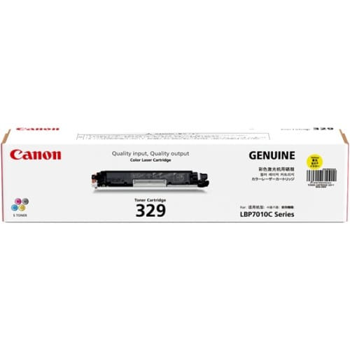 Canon 329 Y Toner Cartridge Original Yellow