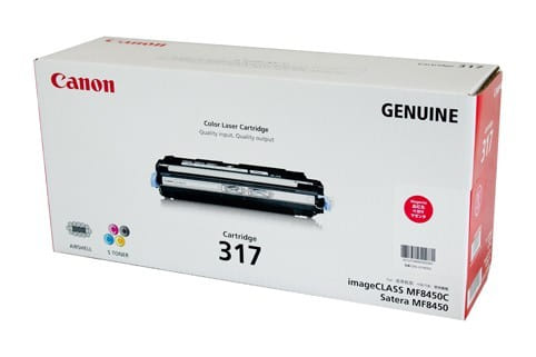 Canon 317m Toner Cartridge Original Magenta