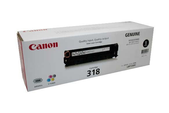 Canon 318 BK Original Black