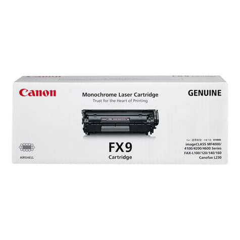 Canon Fx9 Toner Cartridge Original Black