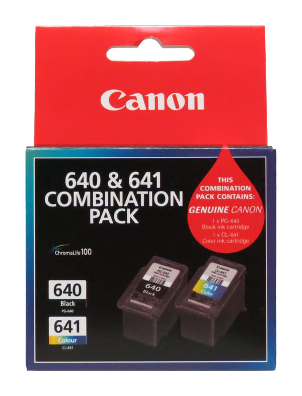 Canon PG640Cl641CP 1X PG-640 BK 1XCl-641 Colour