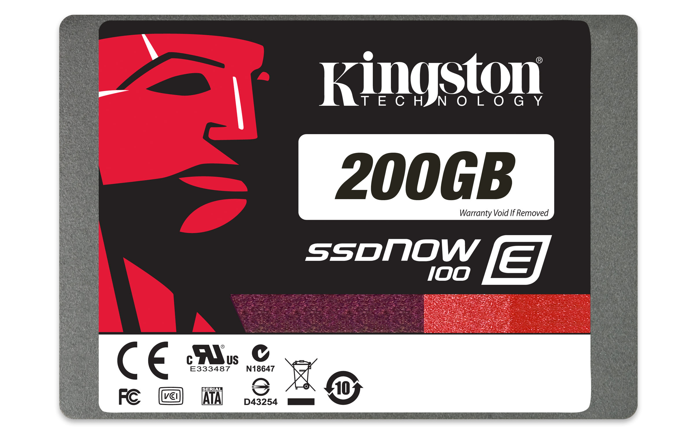 Kingston Technology SSDNow E100 2.5" 200GB Serial ATA III