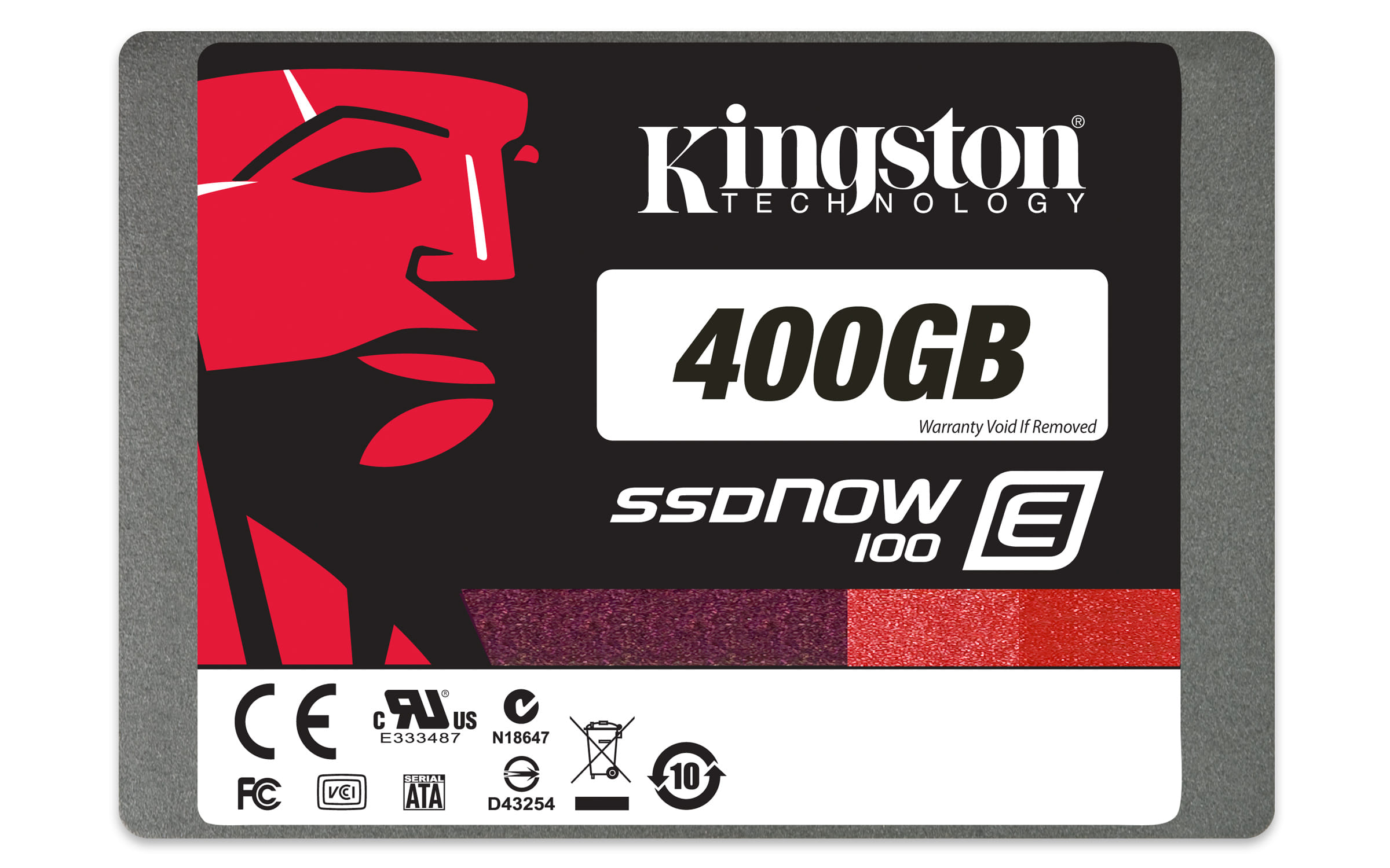 Kingston Technology SSDNow E100 2.5" 400GB Serial ATA III
