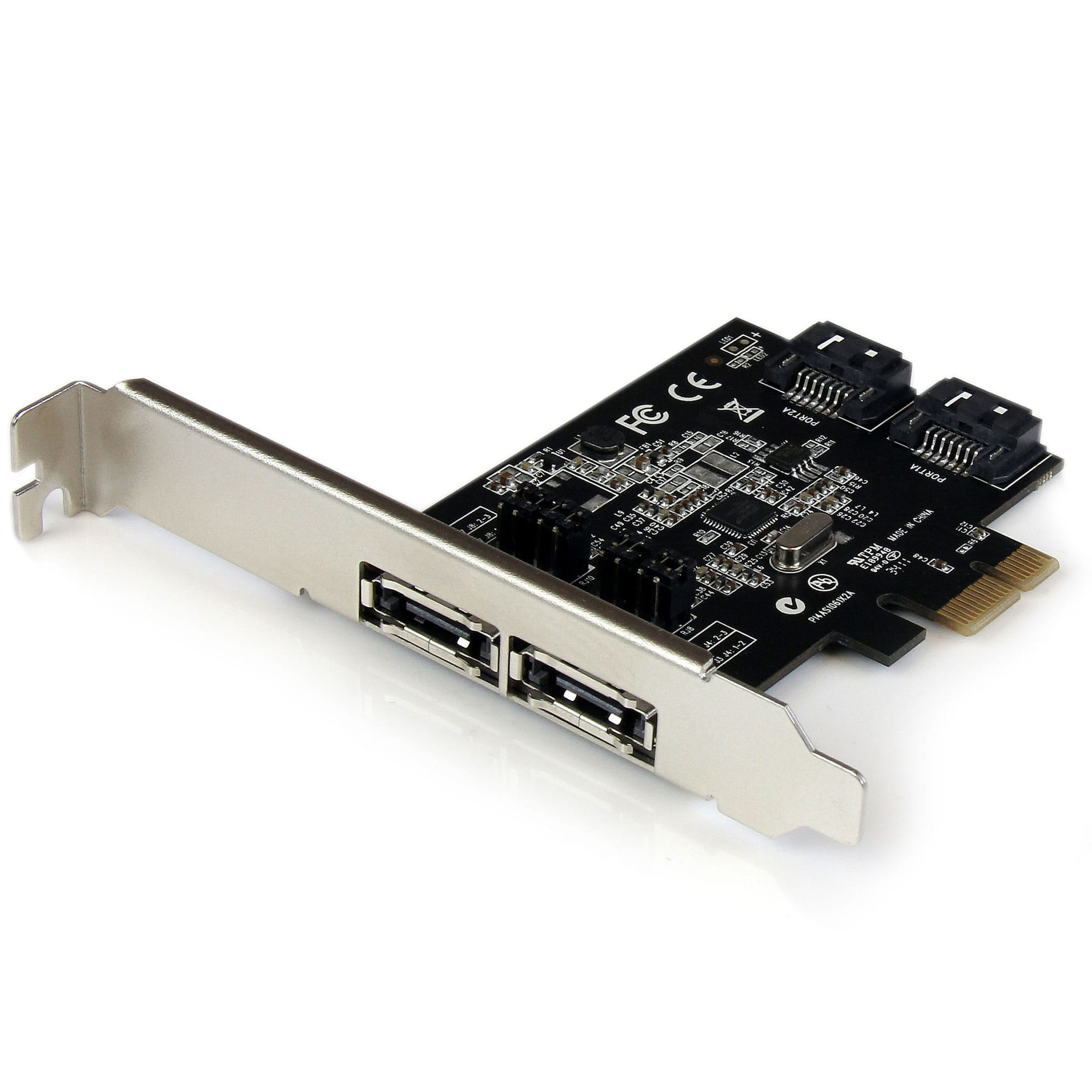 StarTech 2x eSATA + 2x SATA III 6 Gbps PCI Express Controller Card