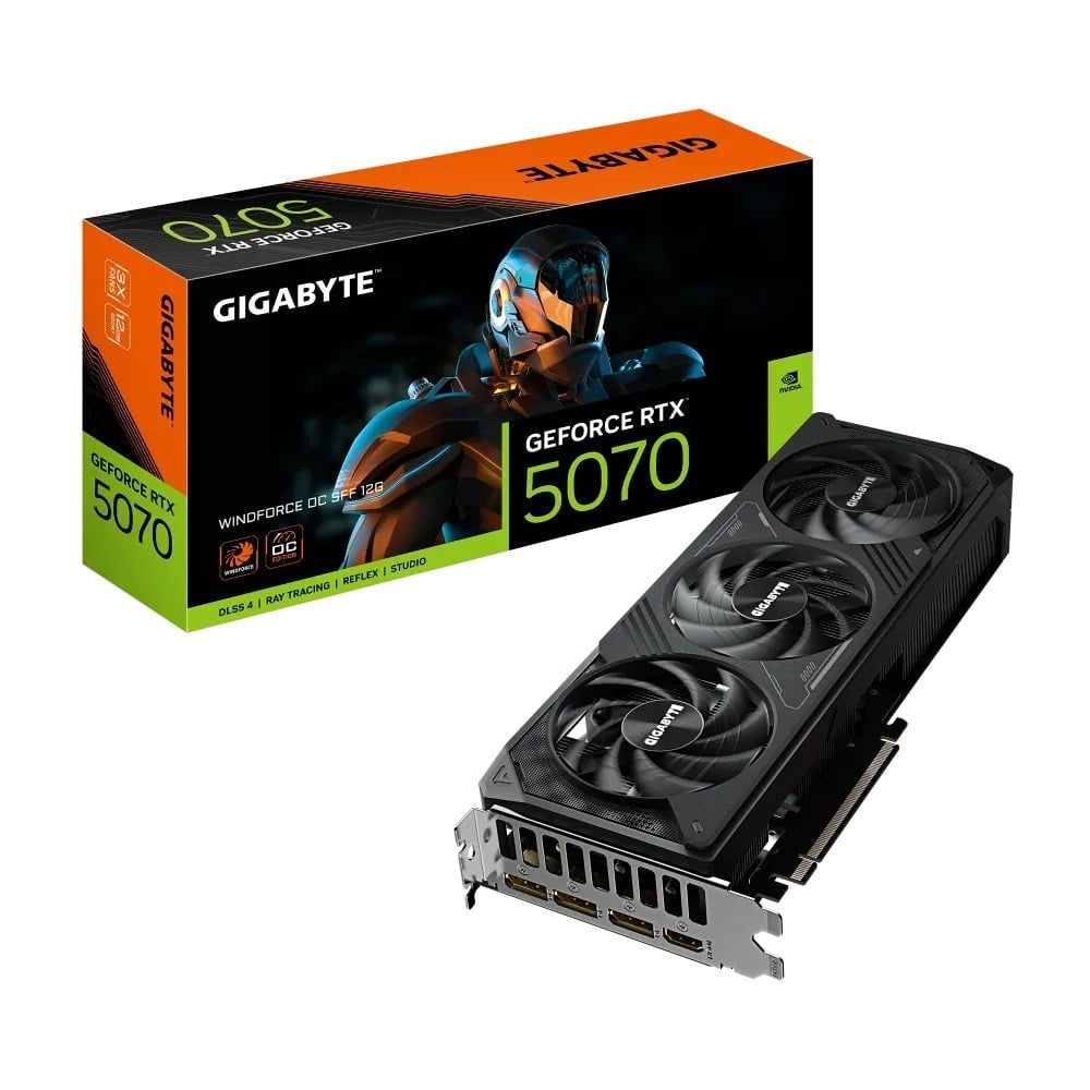 Gigabyte GeForce RTX 5070 12GB WINDFORCE OC SFF Graphic Card