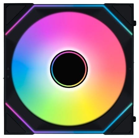 Lian Li UNI Fan SL-Infinity Wireless 140mm Fan 1-Pack - Black