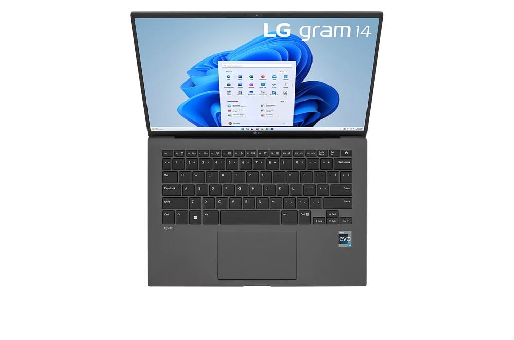 LG Gram 14" WUXGA IPS Laptop, i5-1340P, 16GB RAM, 512GB SSD, Windows 11 Pro