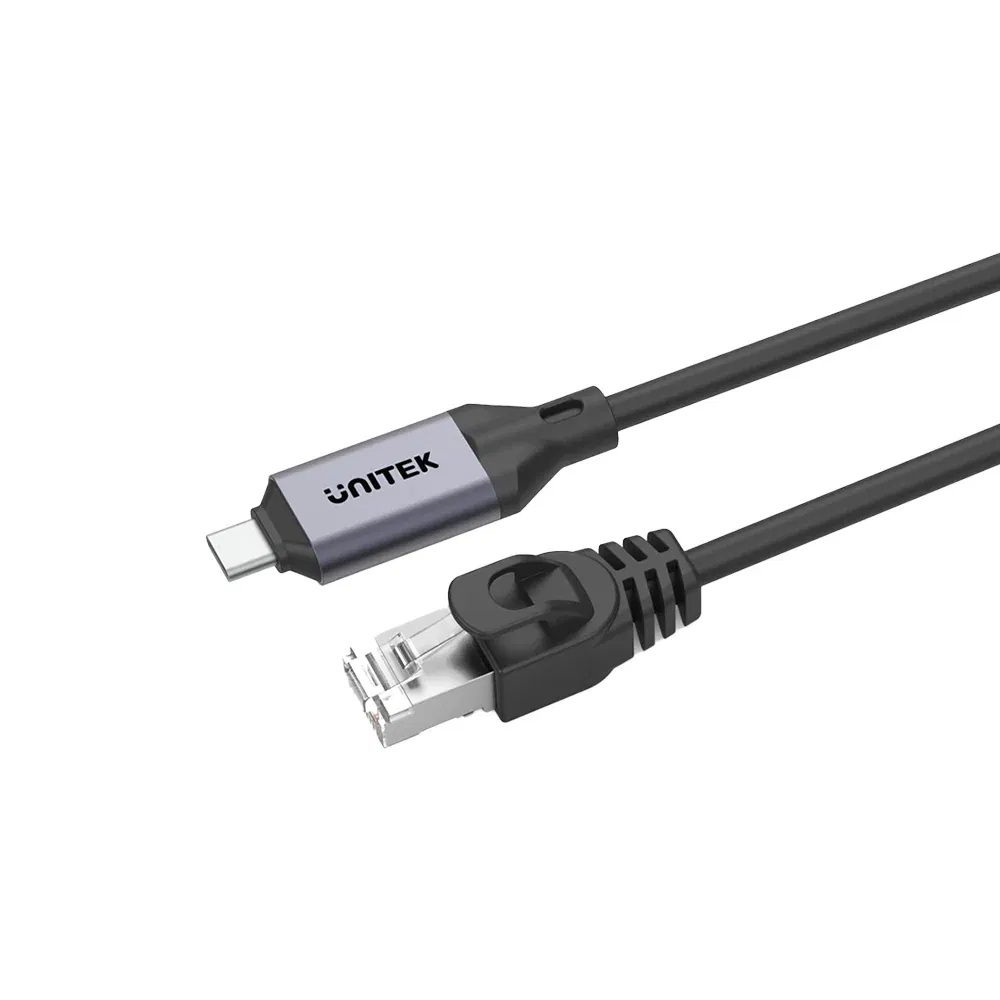 Unitek USB-C to RJ45 Ethernet Cable 2MGigabit LAN