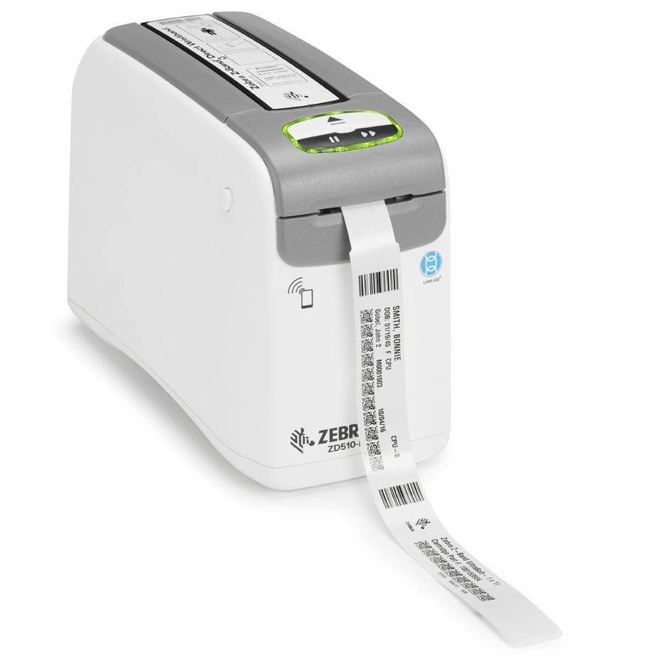 Zebra ZD510 Direct Thermal Wristband Printer