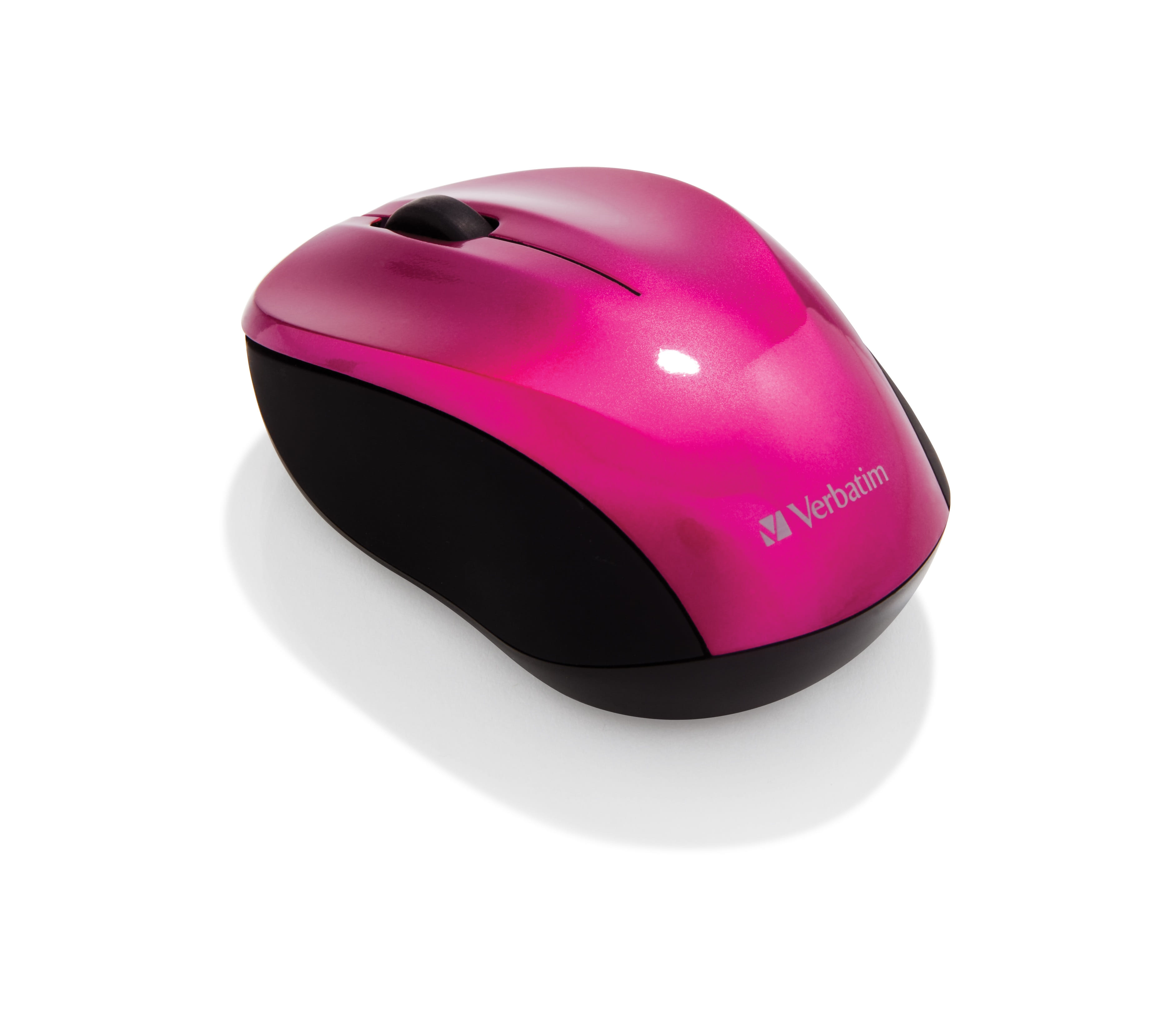 Verbatim GO Nano Pink Mouse Wireless Optical