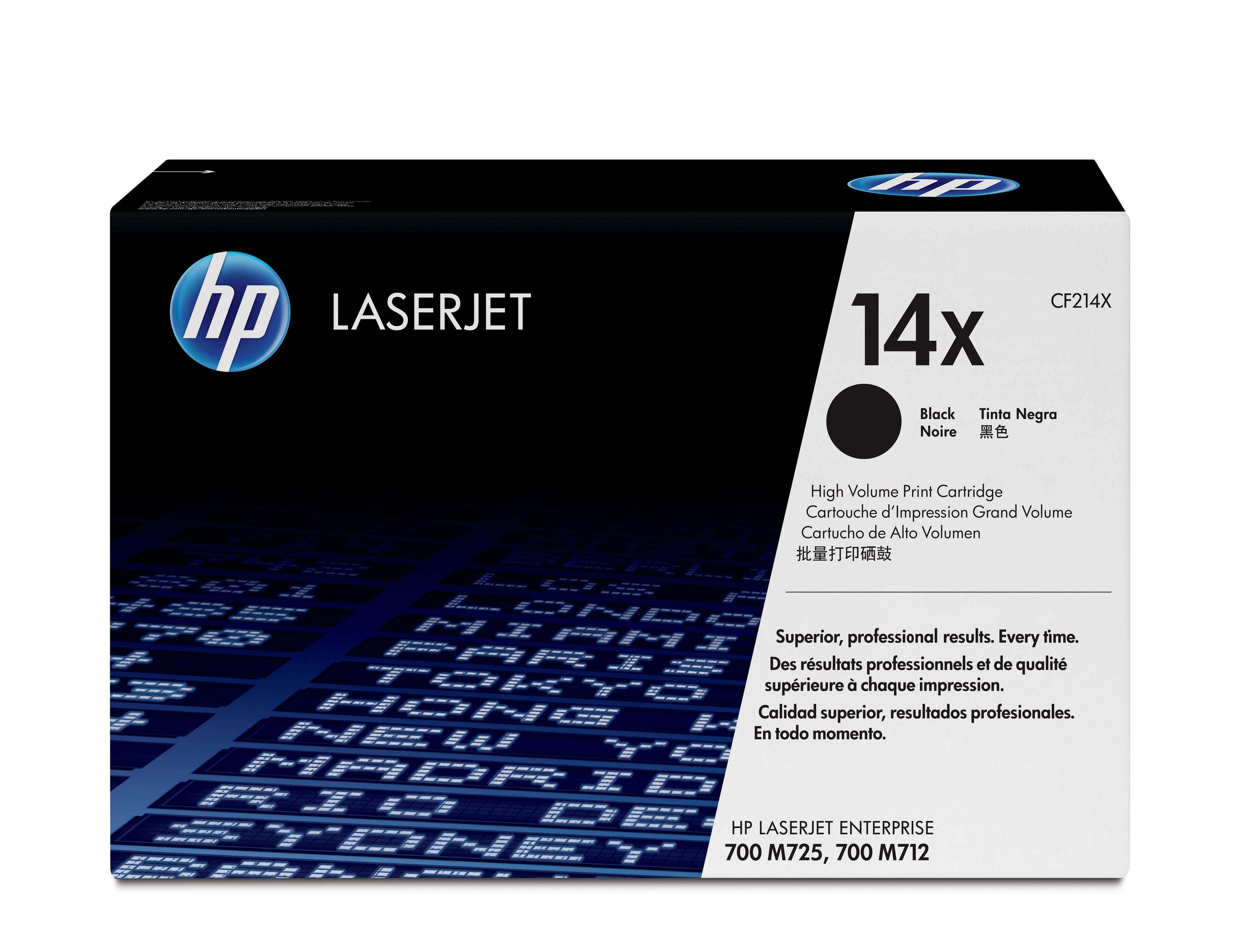 HP 14X High Yield Black Original LaserJet Toner
