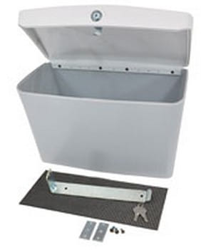 Ergotron Multimedia Cart Accessory Grey Basket