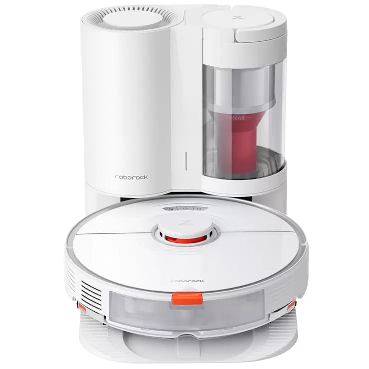 Roborock S7 Plus Robot Vacuum and Sonic Mop - White