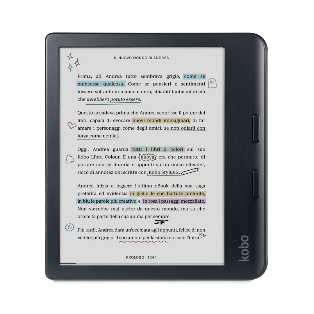 Kobo Libra Colour Black & Stylus 2 Black