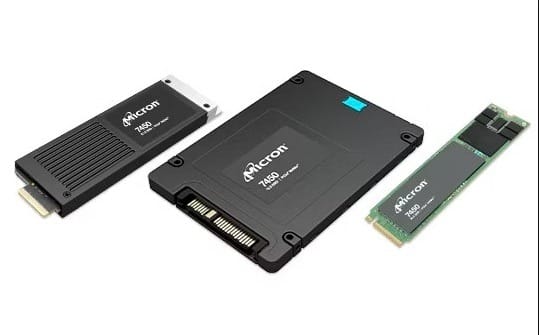 Micron 7450 PRO 3840GB NVMe U.3 ENT SSD Tray