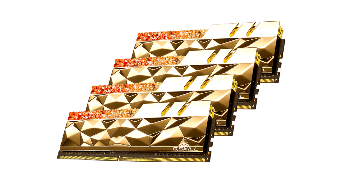 Royal Elite 64GB(4X16) DDR4-3600 Memory Gold