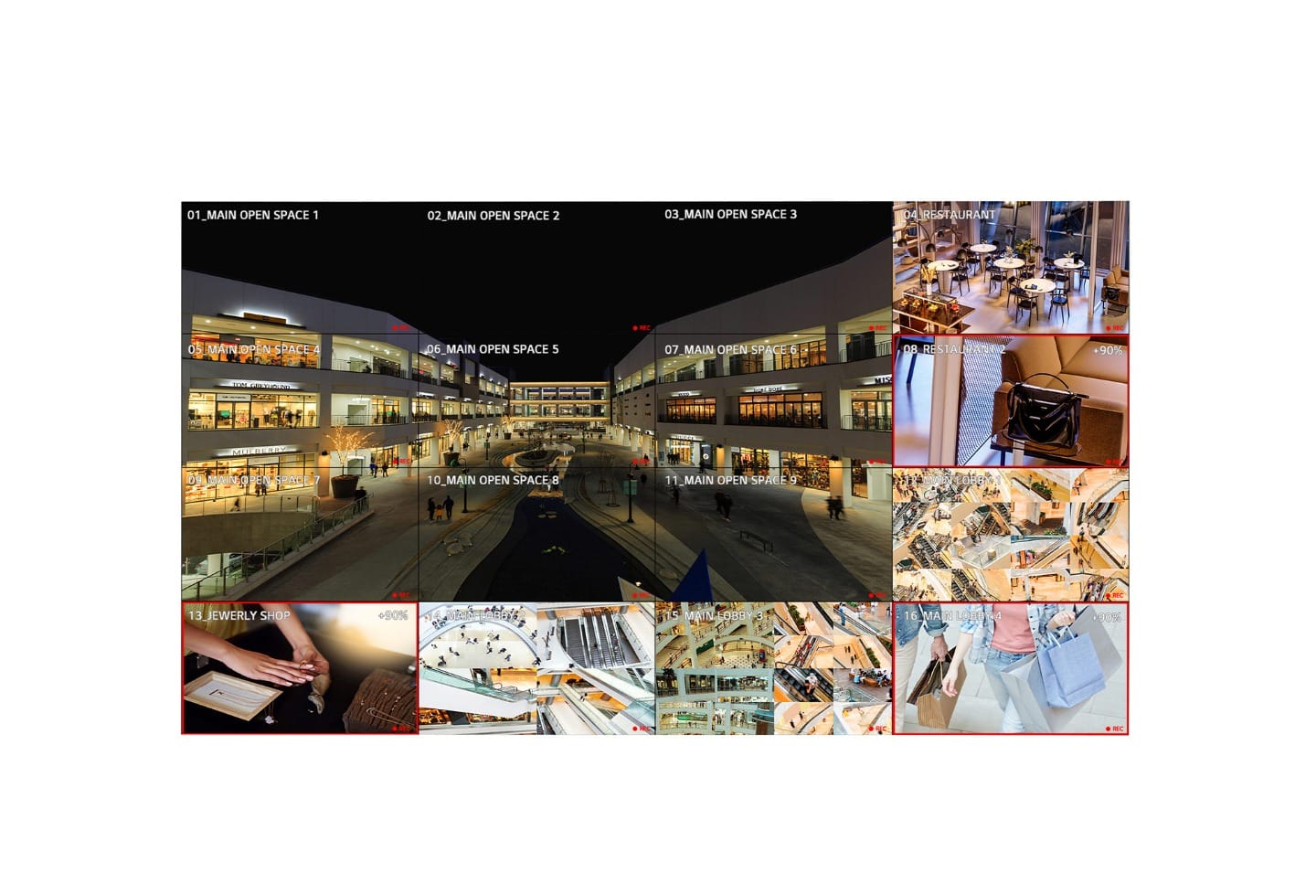 LG SVM5J 55" FHD 500Nits Video Wall Display