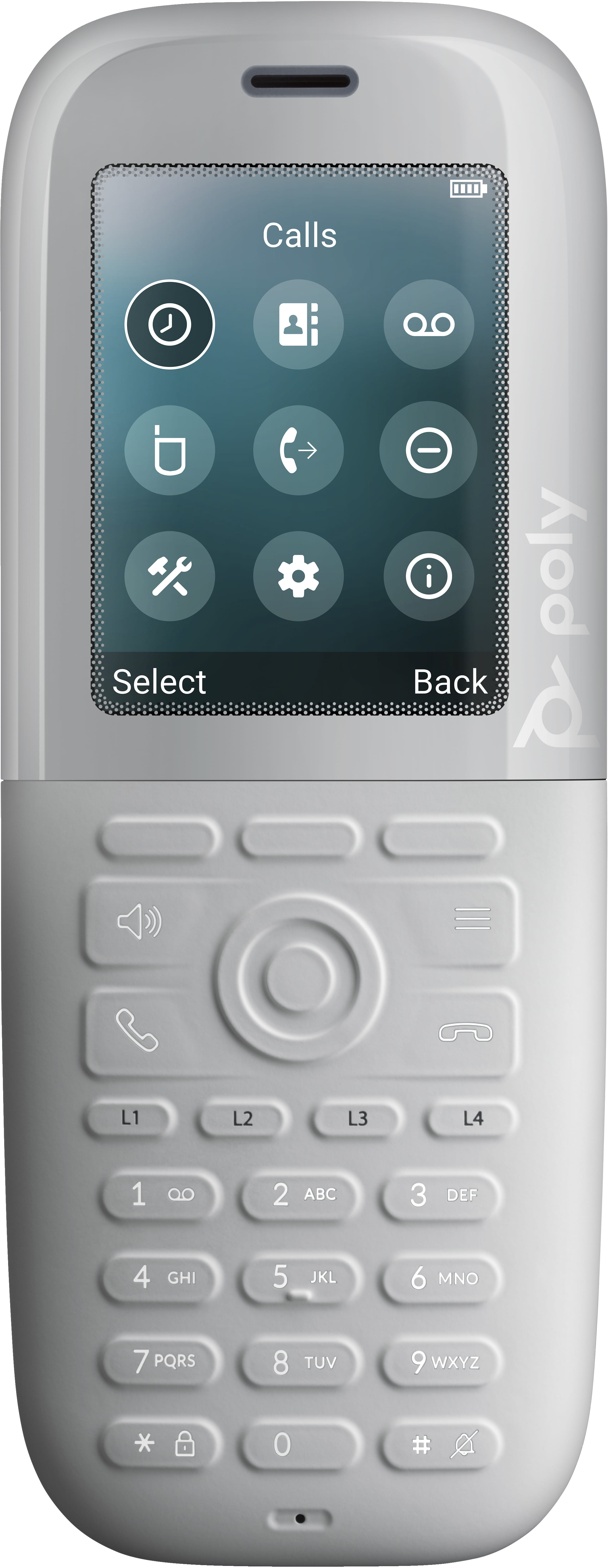 HP Poly ROVE 40 Rugged DECT IP Phone Handset