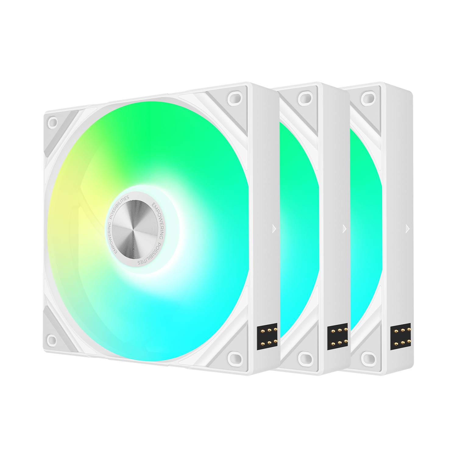 TRYX ROTA SL 120 120mm ARGB Fan - White 3-Pack
