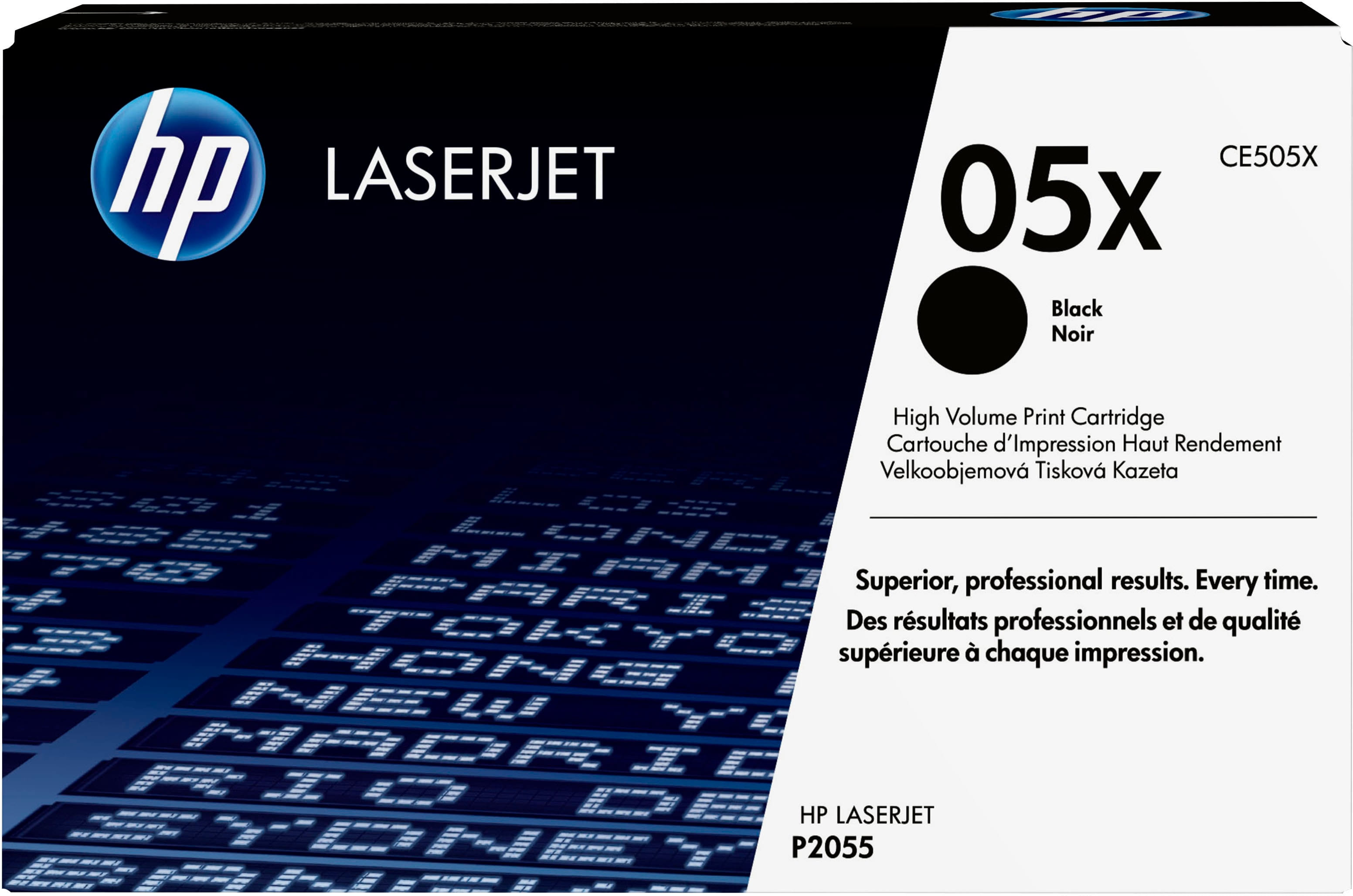 HP 05X High Yield LaserJet Toner Cartridge Blck