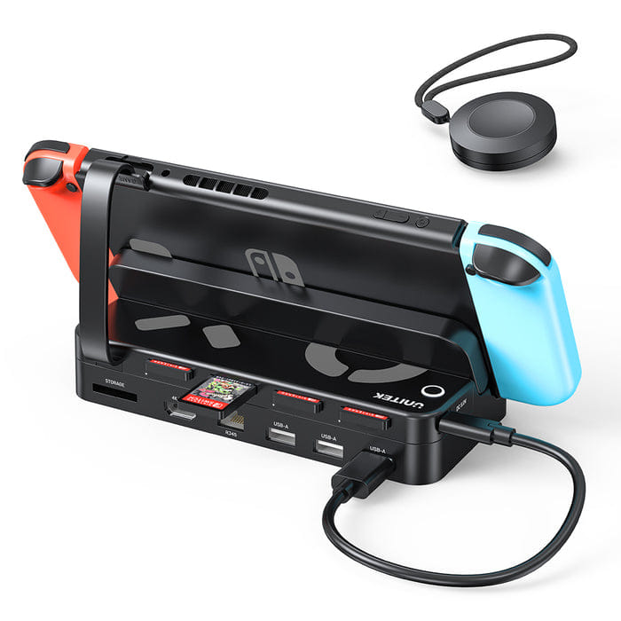 Unitek 10-1 USBC Docking Station With Remote Nintendo
