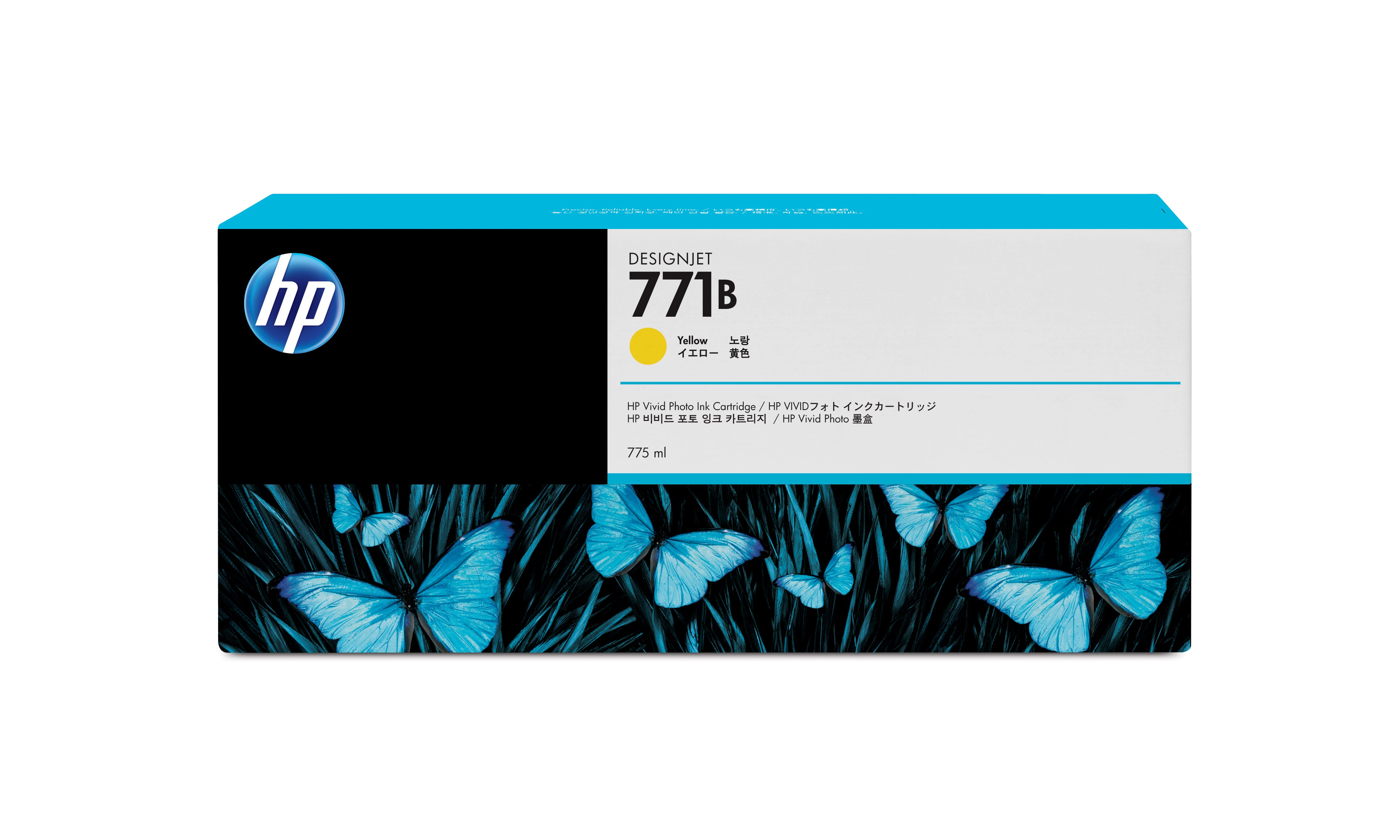 HP 771B 775ml Yellow Ink Cart