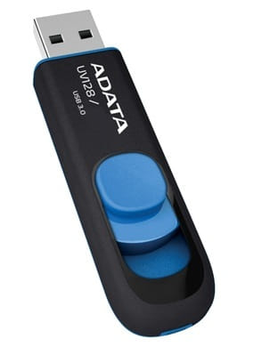 ADATA DashDrive UV128 16GB USB Flash Drive USB Type-A 3.2 Gen 1 (3.1 Gen 1) Black, Blue