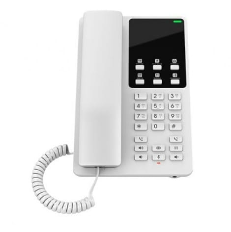 Grandstream Desktop Hotel Phone White