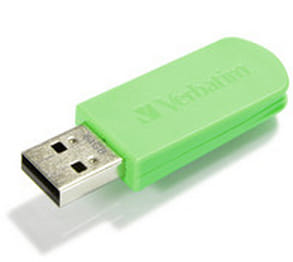 Verbatim Store 'n' Go Mini 64GB USB Flash Drive Type-A 2.0 Green