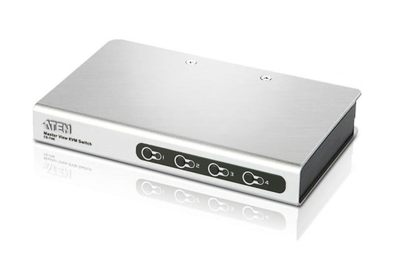 Aten 4-Port PS/2 VGA Slim KVM Switch