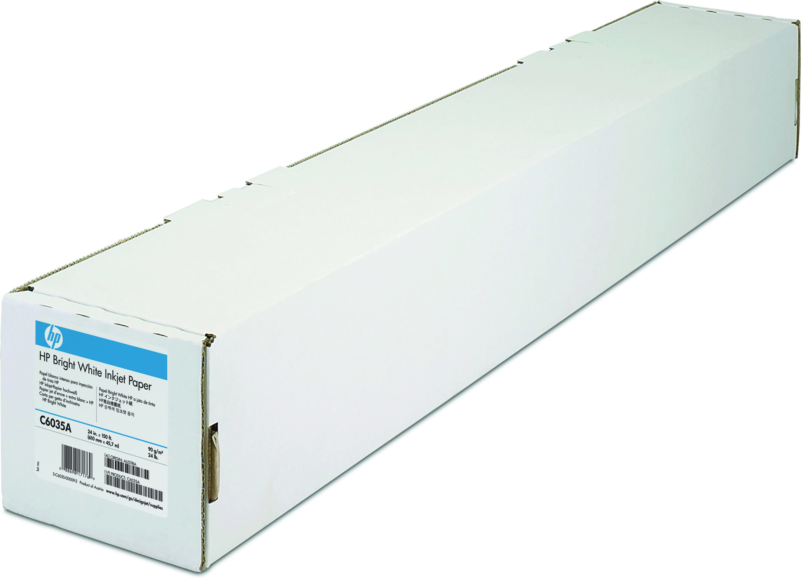 HP Bright White Inkjet Paper 24x610