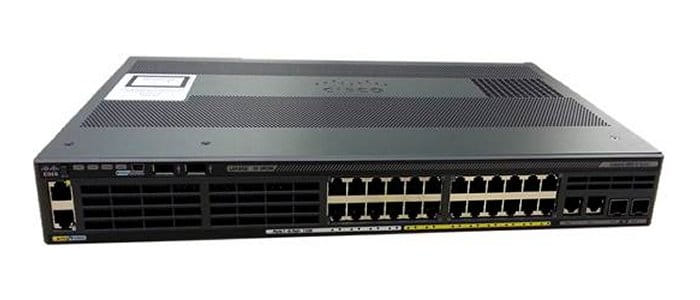 Cisco Ctlyst 2960-X 24Gige POE 92W 2XSFP+2X1GBT