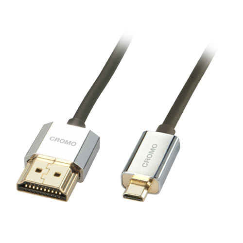 Lindy .5m Slim HDMI-Micro HDMI Cable