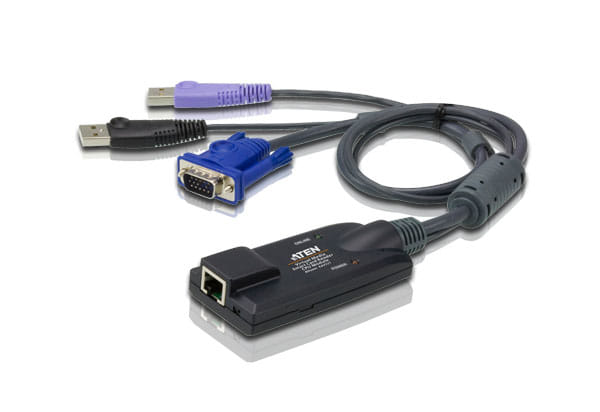 ATEN USB VGA Virtual Media KVM Adapter With CAC