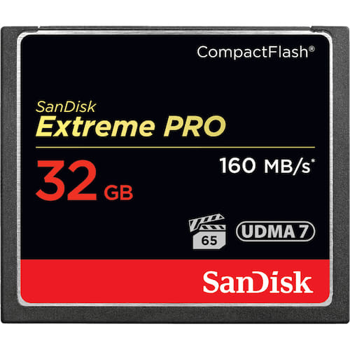 SanDisk EXtremePro 32GB Compact Flash