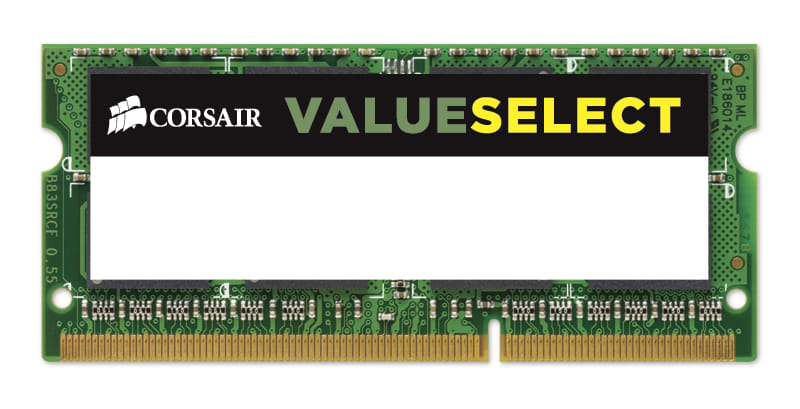 Corsair 4GB, DDR3L, 1600MHz Memory Module 1x4GB DDR3