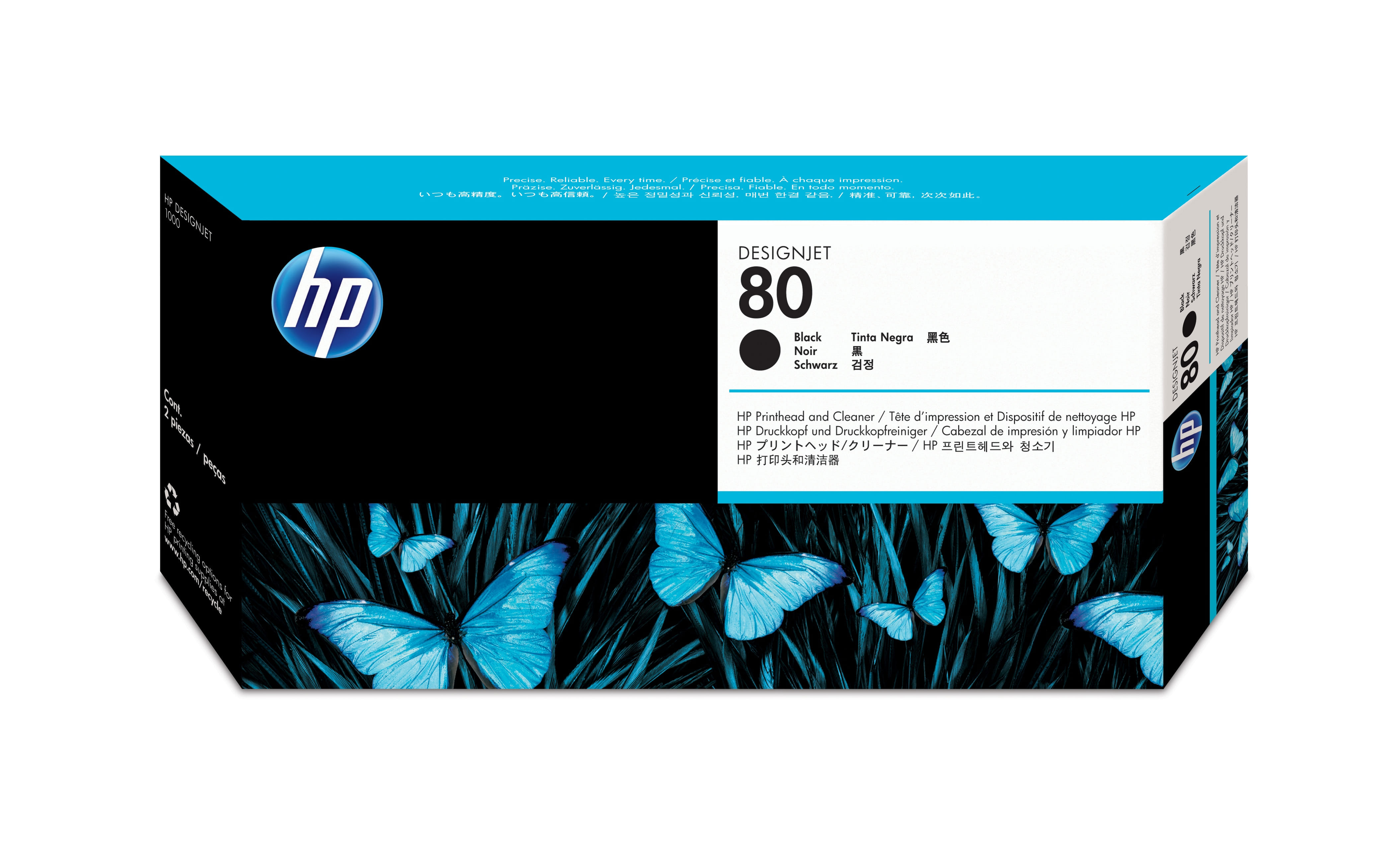HP 80 Black Printhead