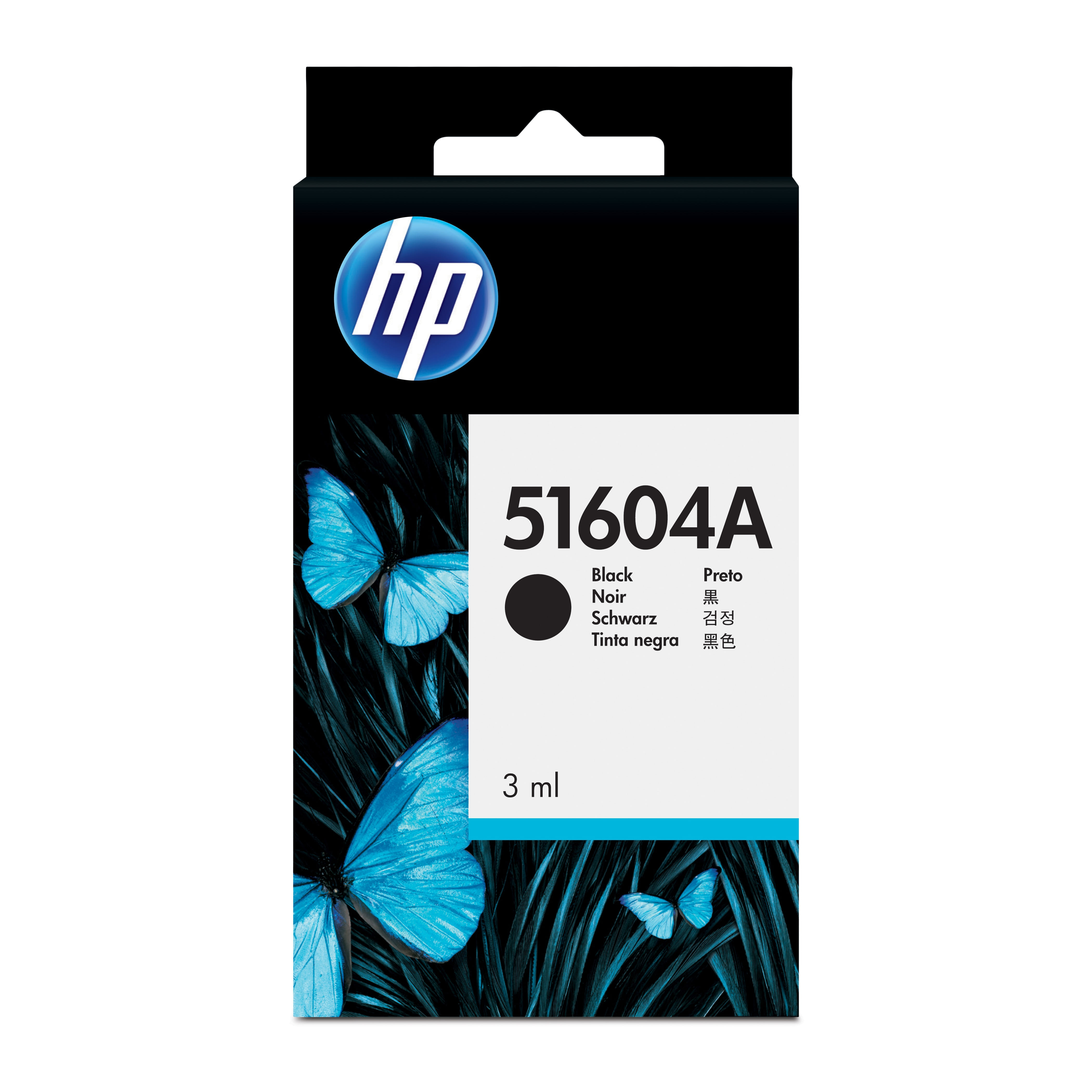 HP Black PLAIN Paper Ink CART SPS