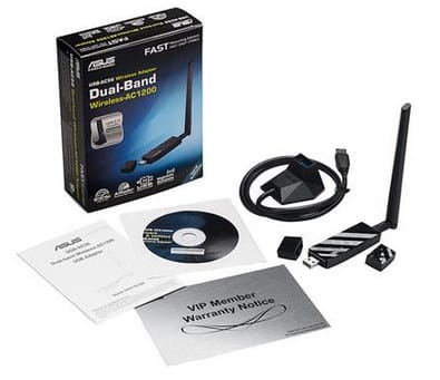 Asus USB-AC56 Dual-band Wireless-AC1200 USB 3.0 Wi-Fi Adapter