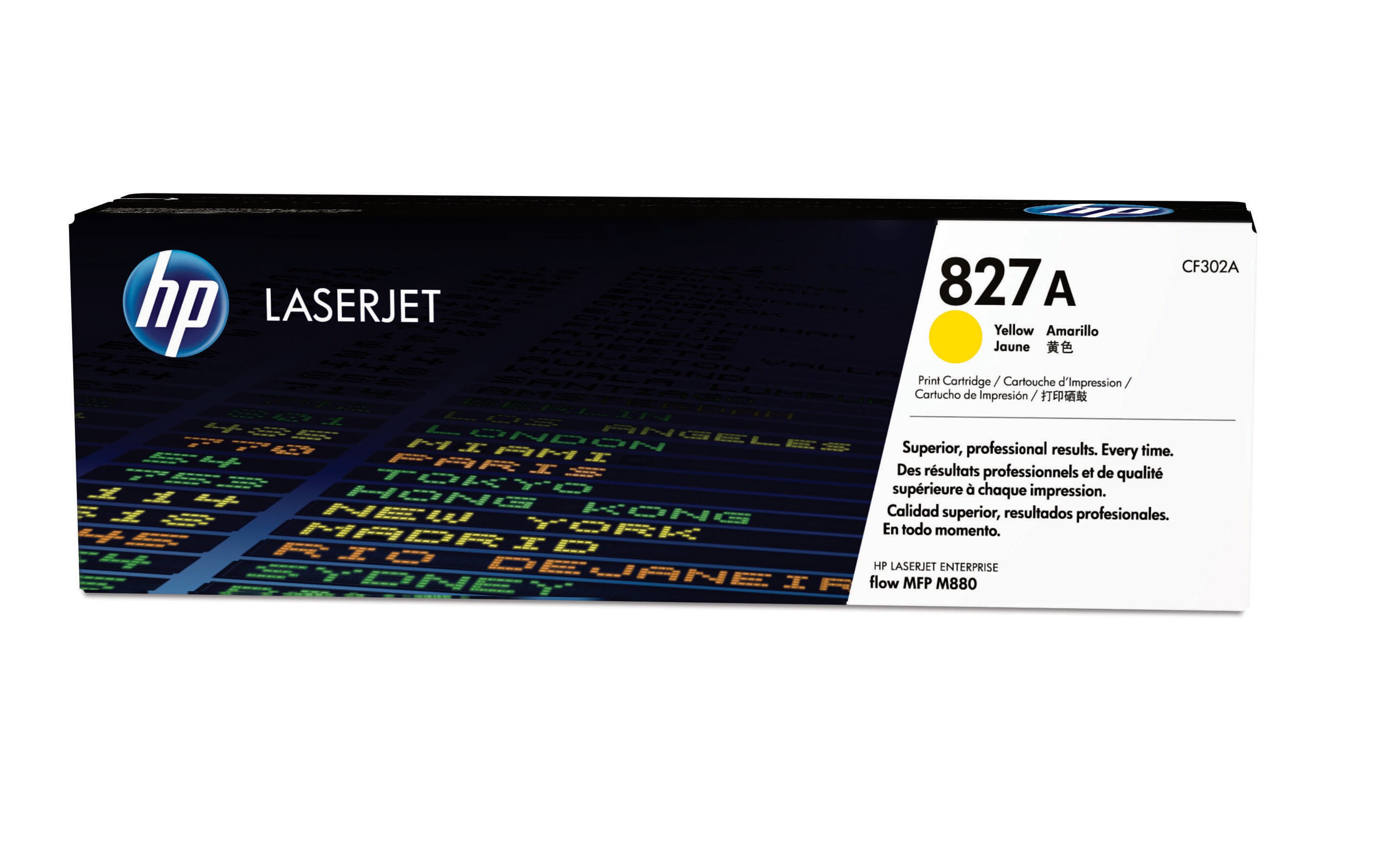 HP 827A Yellow LaserJet Cartridge 