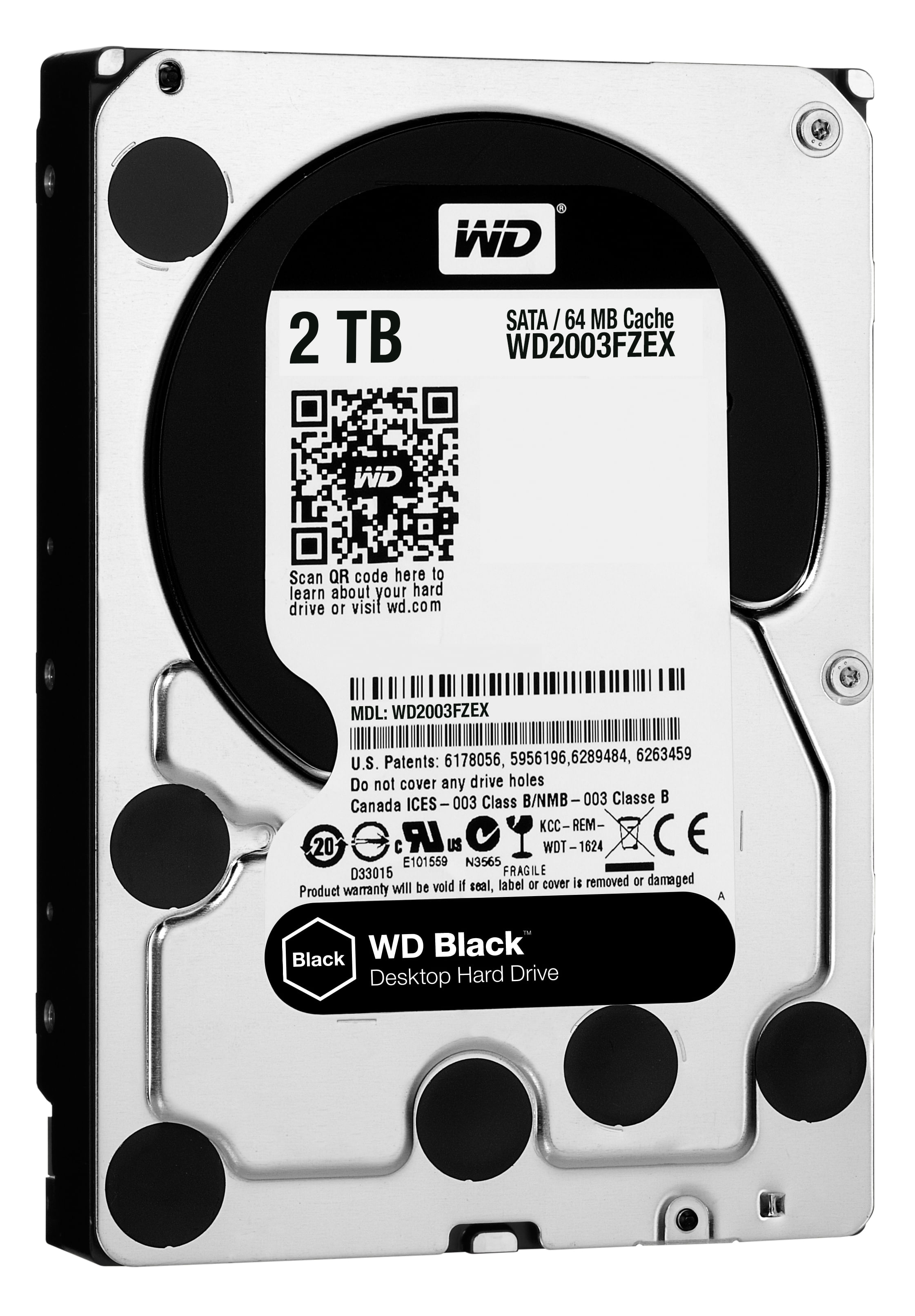 Western Digital Black 2TB SATA 64MB Desktop Hard Drive