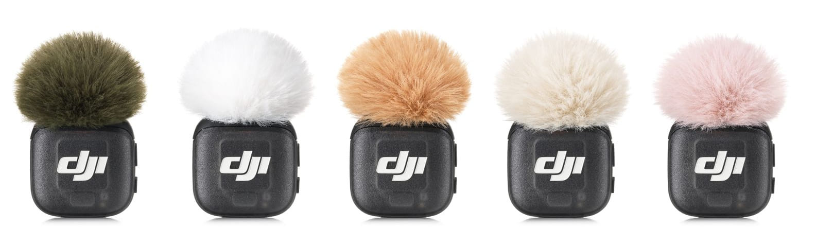 DJI Mic 3 Multi-Color Windscreens Dead Cat