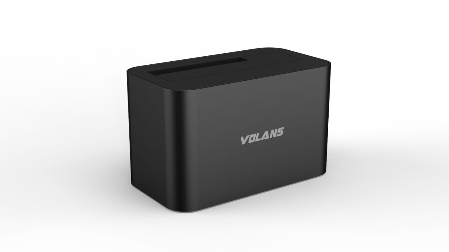 Volans VL-DS10S USB3.0 to SATA Hard Drive Docking Station for 3.5″ and 2.5″ HDD SSD