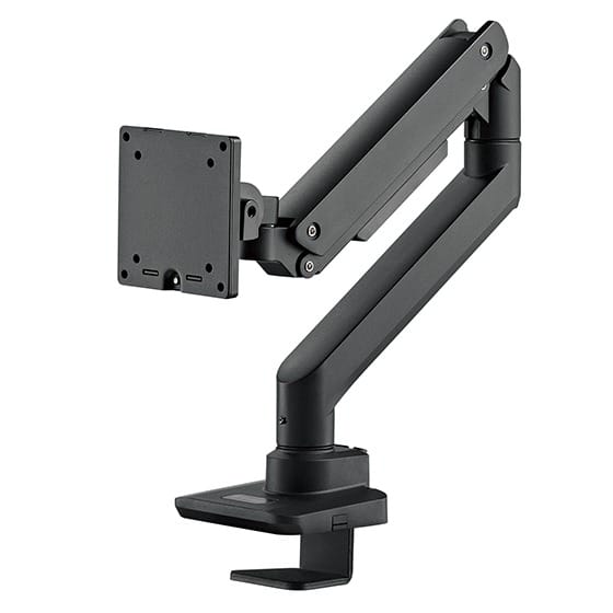 SilverStone ARM14 Single Monitor Arm - Black