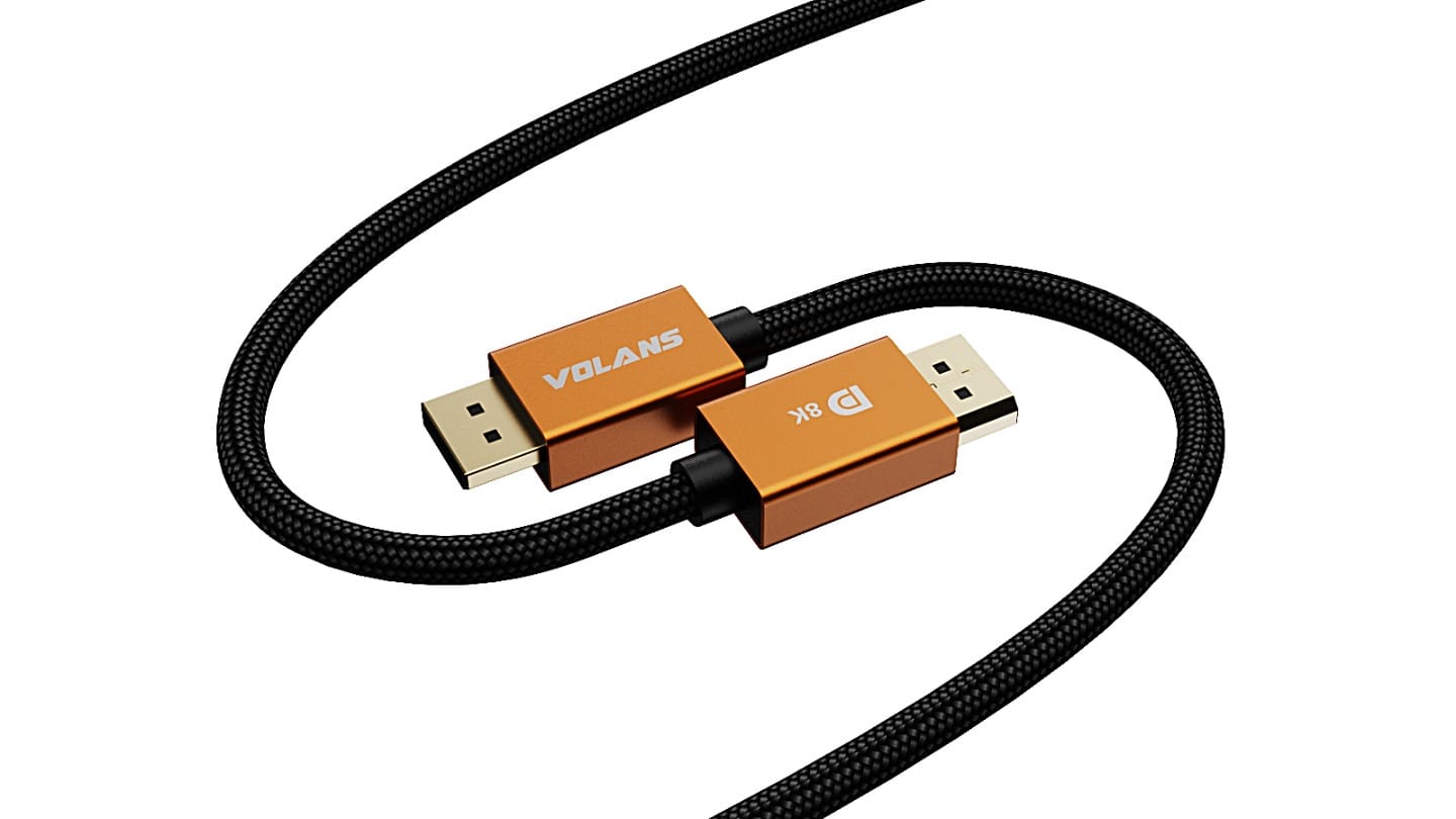 Volans Ultra 8K DP to DP Cable V1.4 (2M)